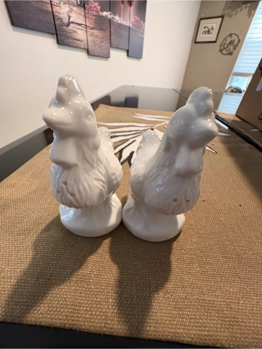 Vintage Chicken set of Salt and Pepper Shakers